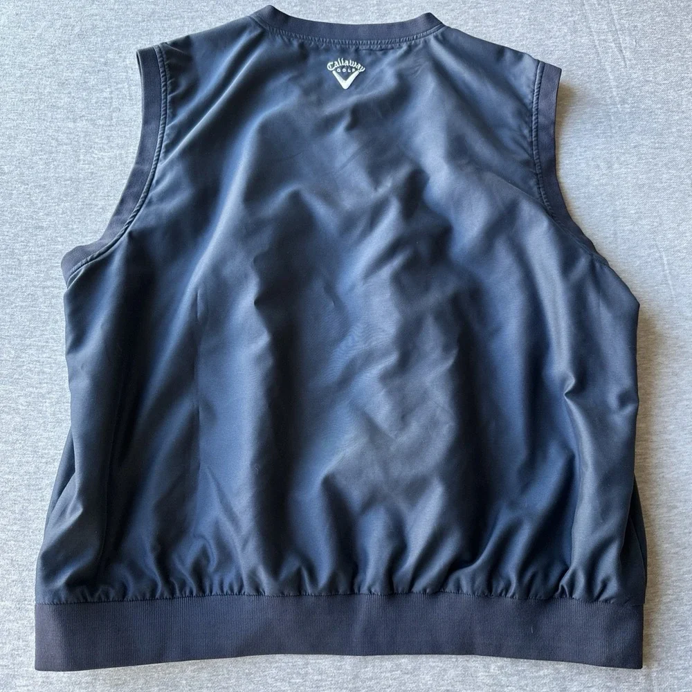 Callaway Golf Sport Outerwear Vest Navy Size XL